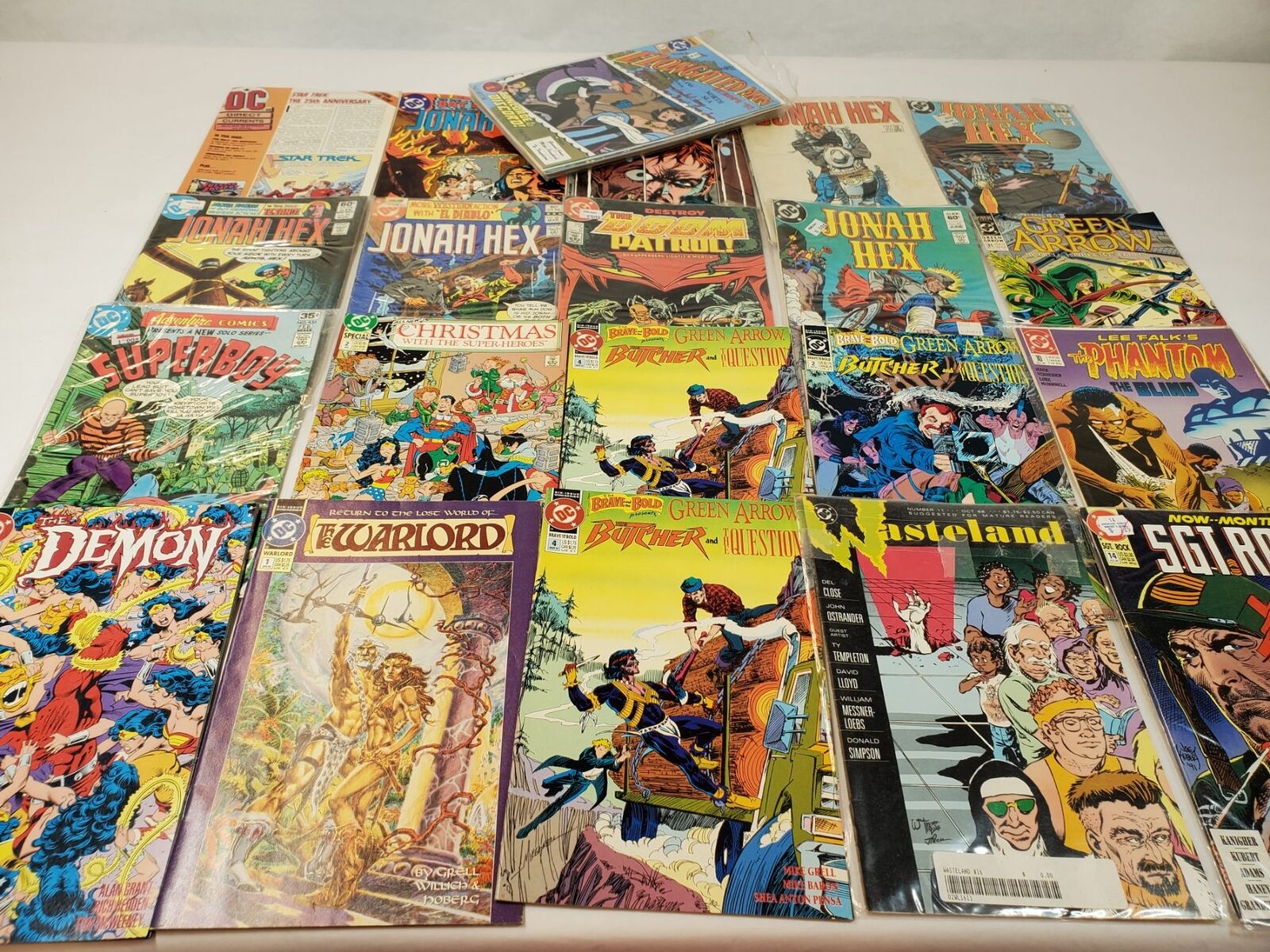 DC Comic Books Lot w/ Jonah Hex Wasteland & More