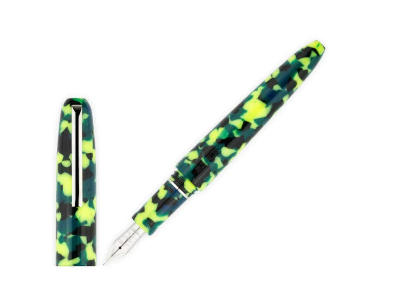 Scribo Piuma Fountain Pen in PopArt 18K Gold Nib - Medium Point - NEW in Box