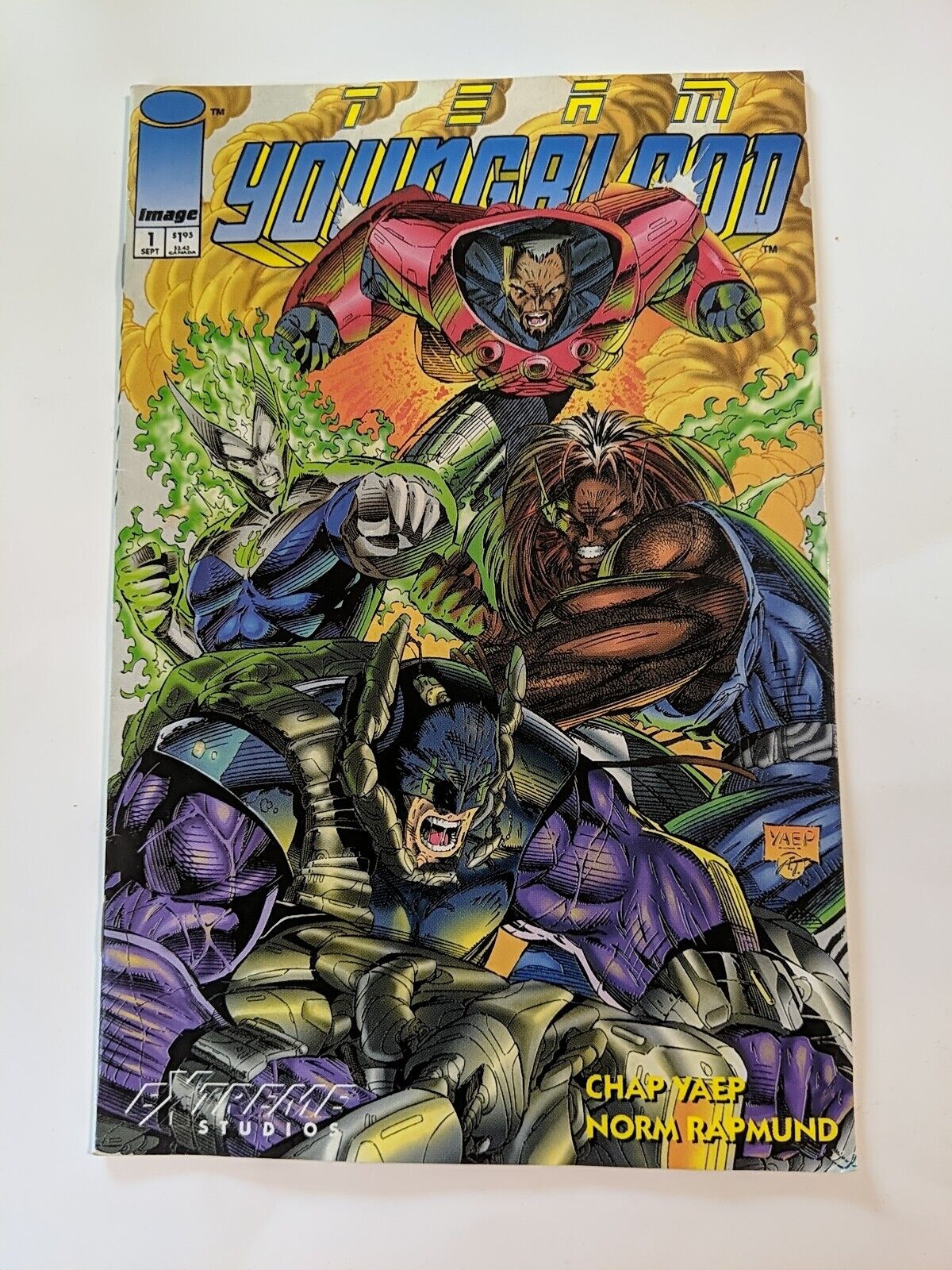 Team Youngblood 1993 series # 1 near mint comic book