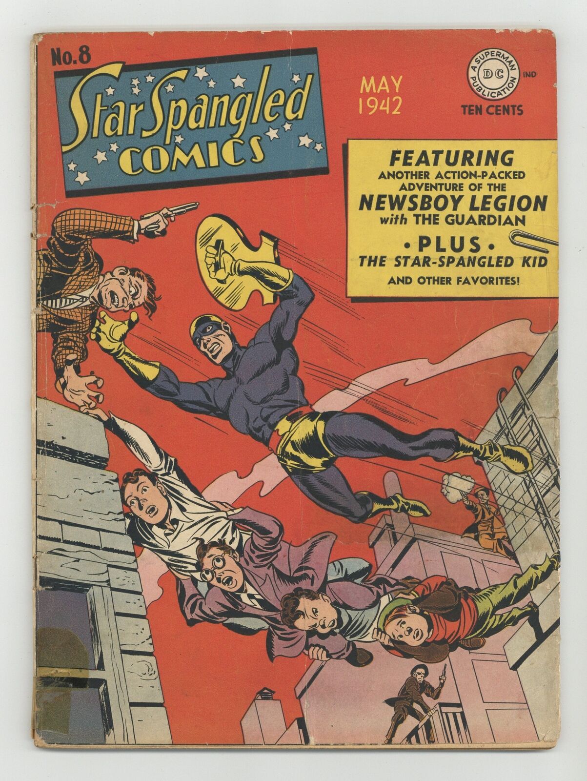 Star Spangled Comics #8 GD 2.0 1942