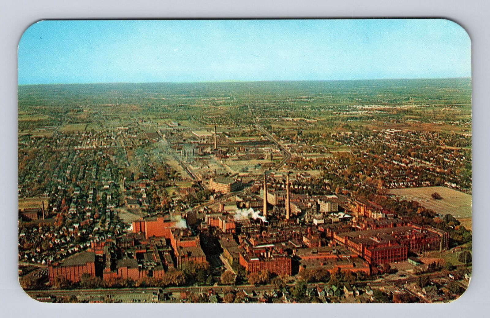 Rochester NY-New York, Kodak Park Works Plant, Antique Souvenir Vintage Postcard