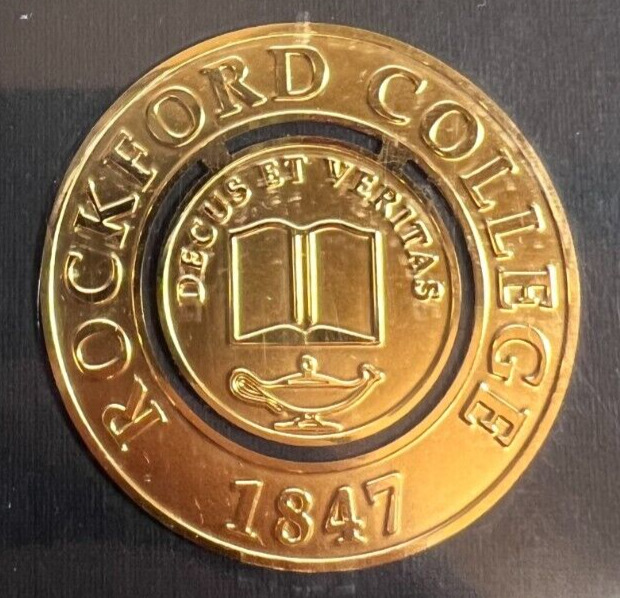 vintageRockford college 24 gold plated 1847