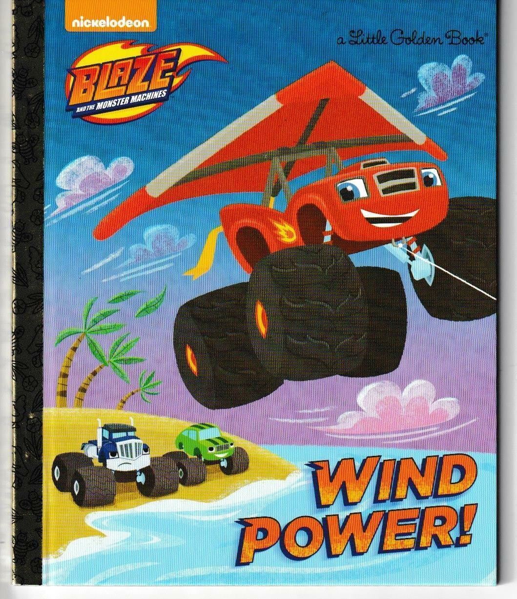 Wind Power (Blaze and the Monster Machines) LITTLE GOLDEN BOOK