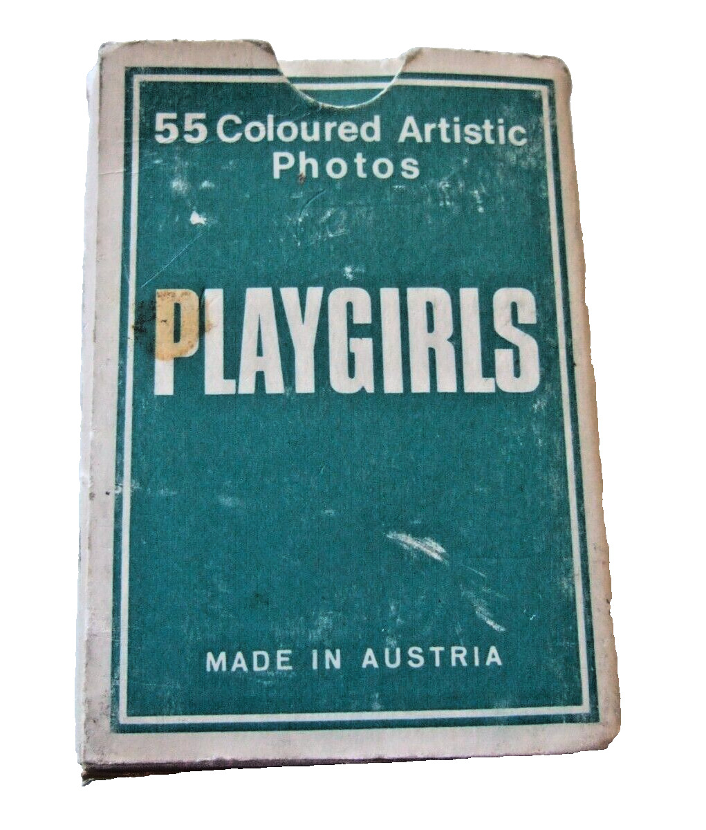 55 COLOURED ARTISTIC NUDE PHOTOS PLAYGIRLS PLAYING CARDS    No. 1004   AUSTRIA