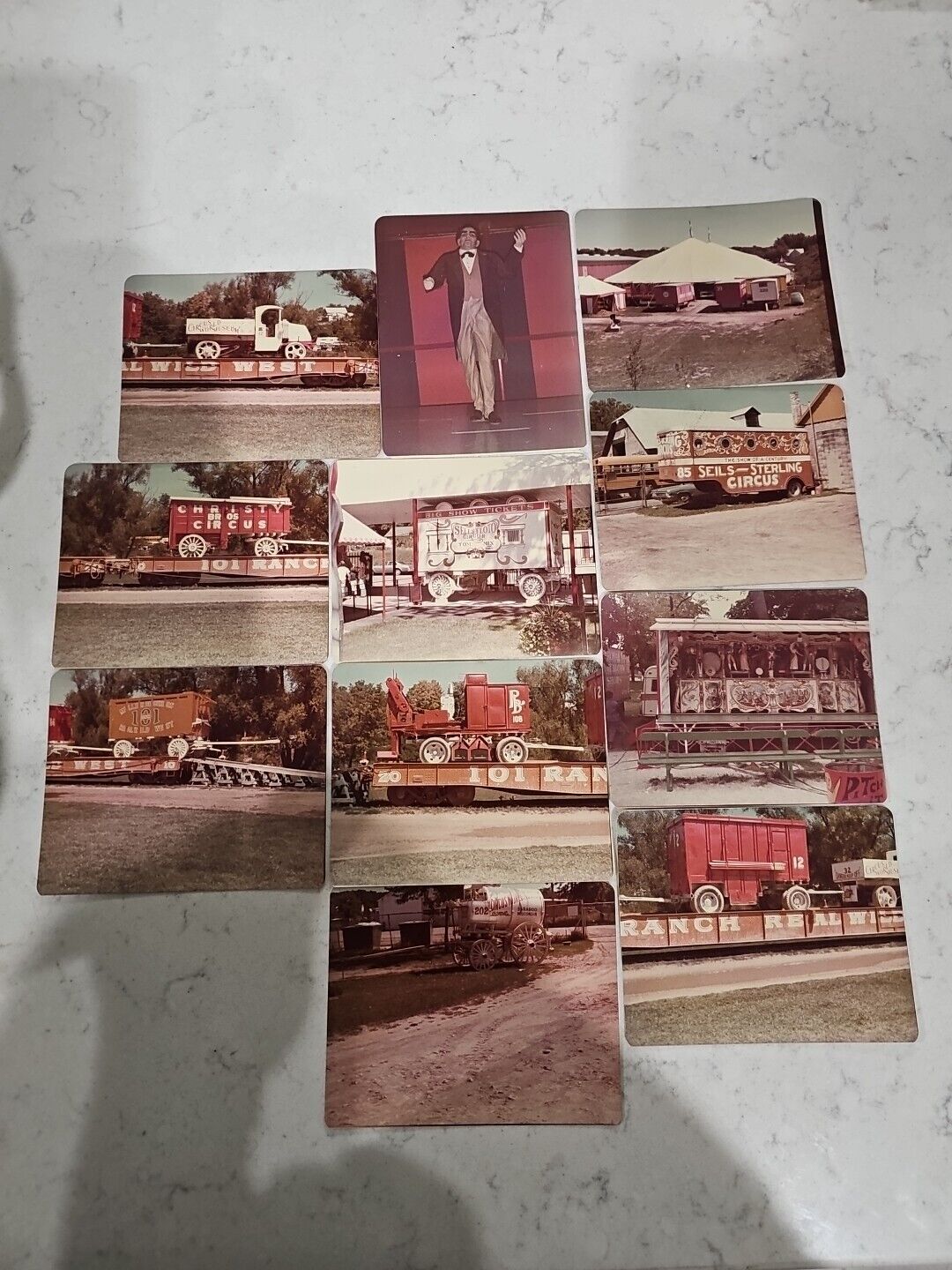 1981 Circus Museum Barnaboo Photos  Lot Of 11 Photos Excellent Lot 1