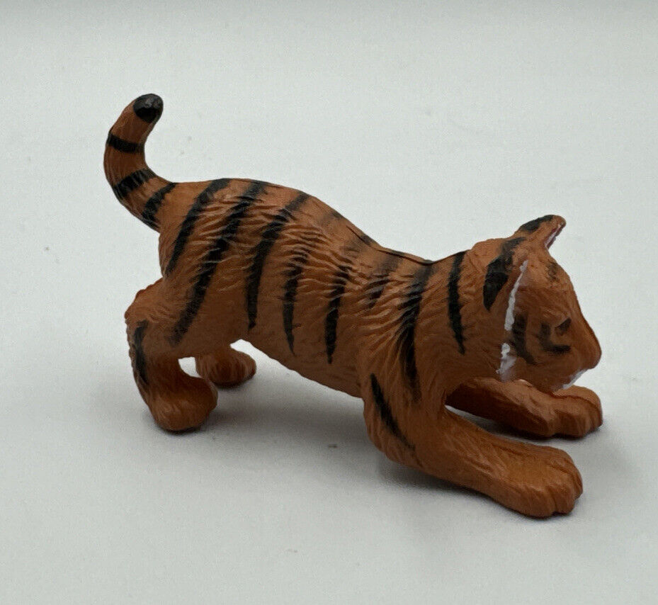 K&M  International Toys Tiger Cub Exotic Animal PVC Figure.
