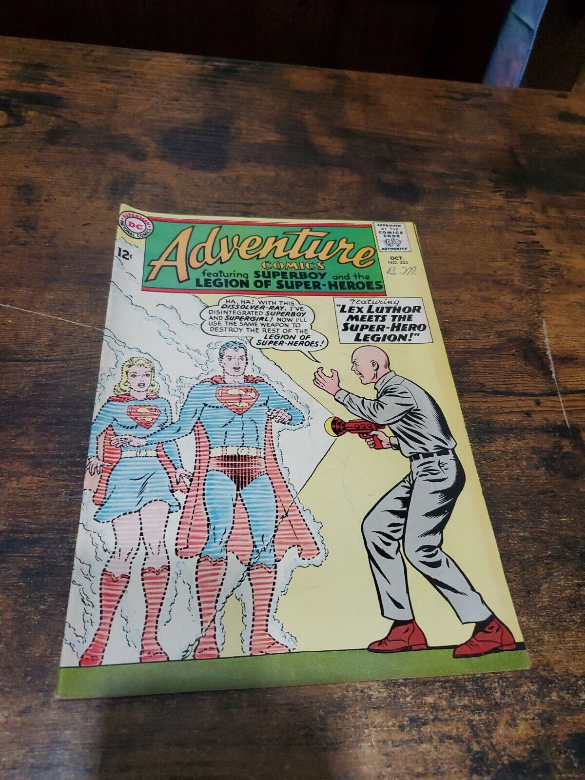 Adventure Comics 325 - 1964 DC Comics Supergirl Lex Luthor Curt Swan