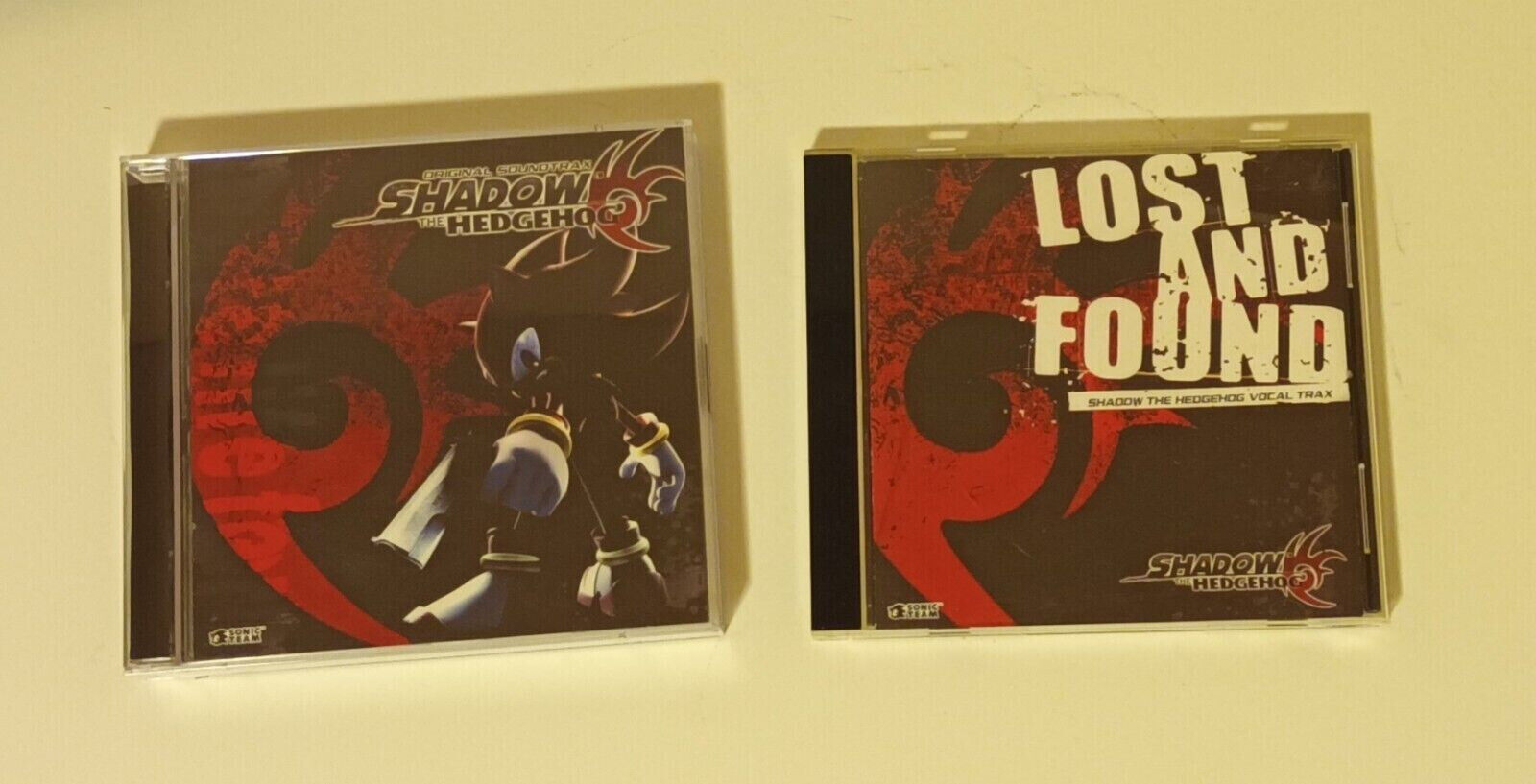 shadow the hedgehog original soundtrack and lost and found vocal trax 2set sonic