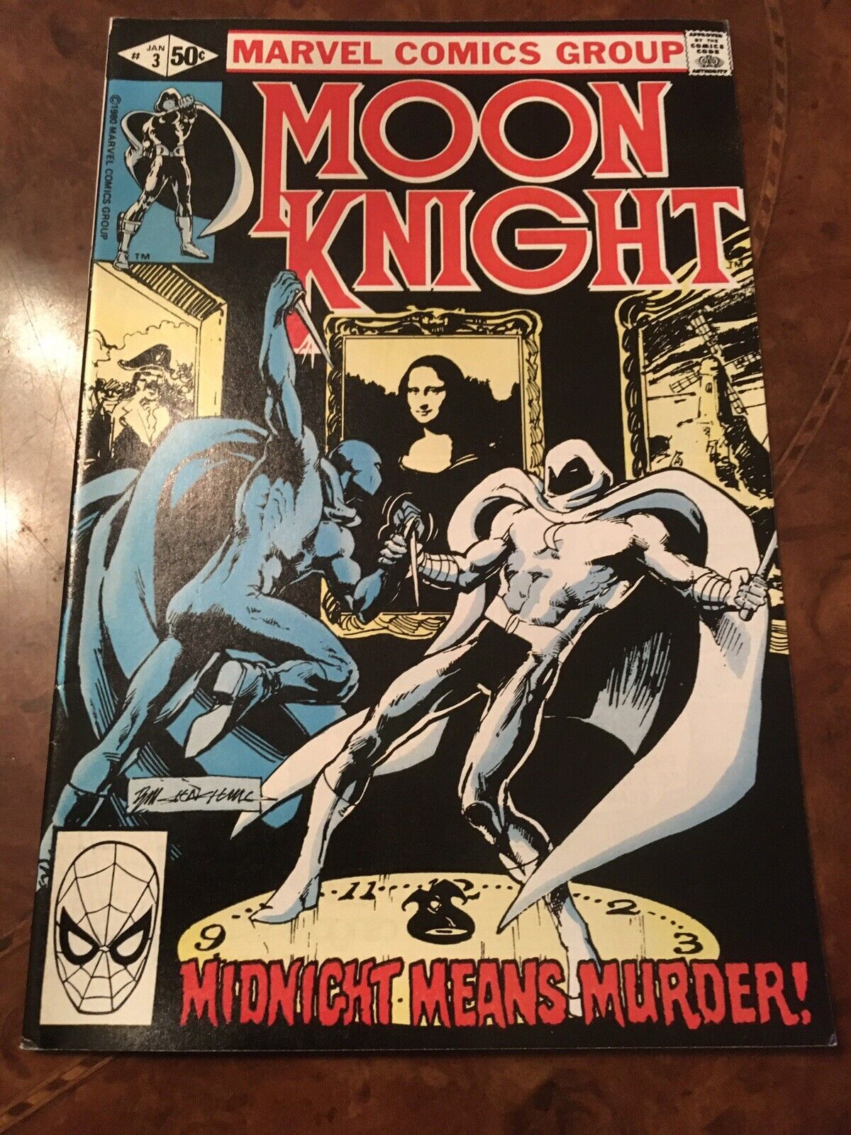 Marvel Moon Knight #3 comic book bronze age 1981 1st appearance Midnight Man