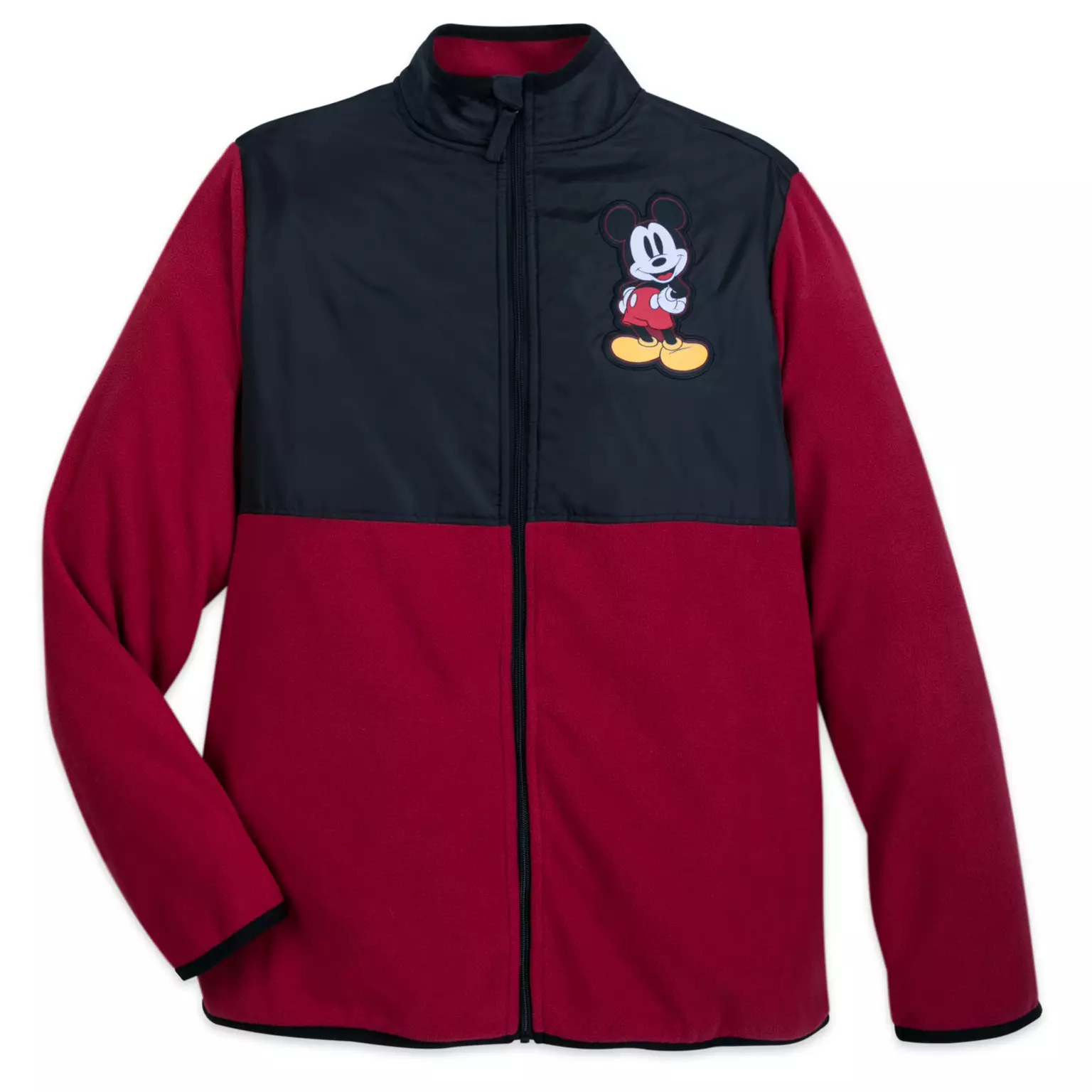 Disney Mickey Mouse Pieced Fleece Jacket for Adults - Size XXL - New