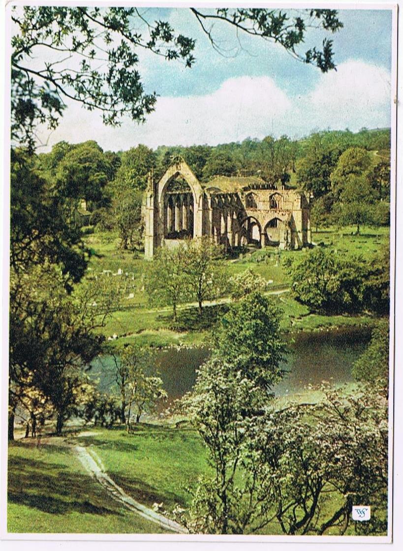 United Kingdom UK Postcard Bolton Abbey North East Wharfedale Yorkshire