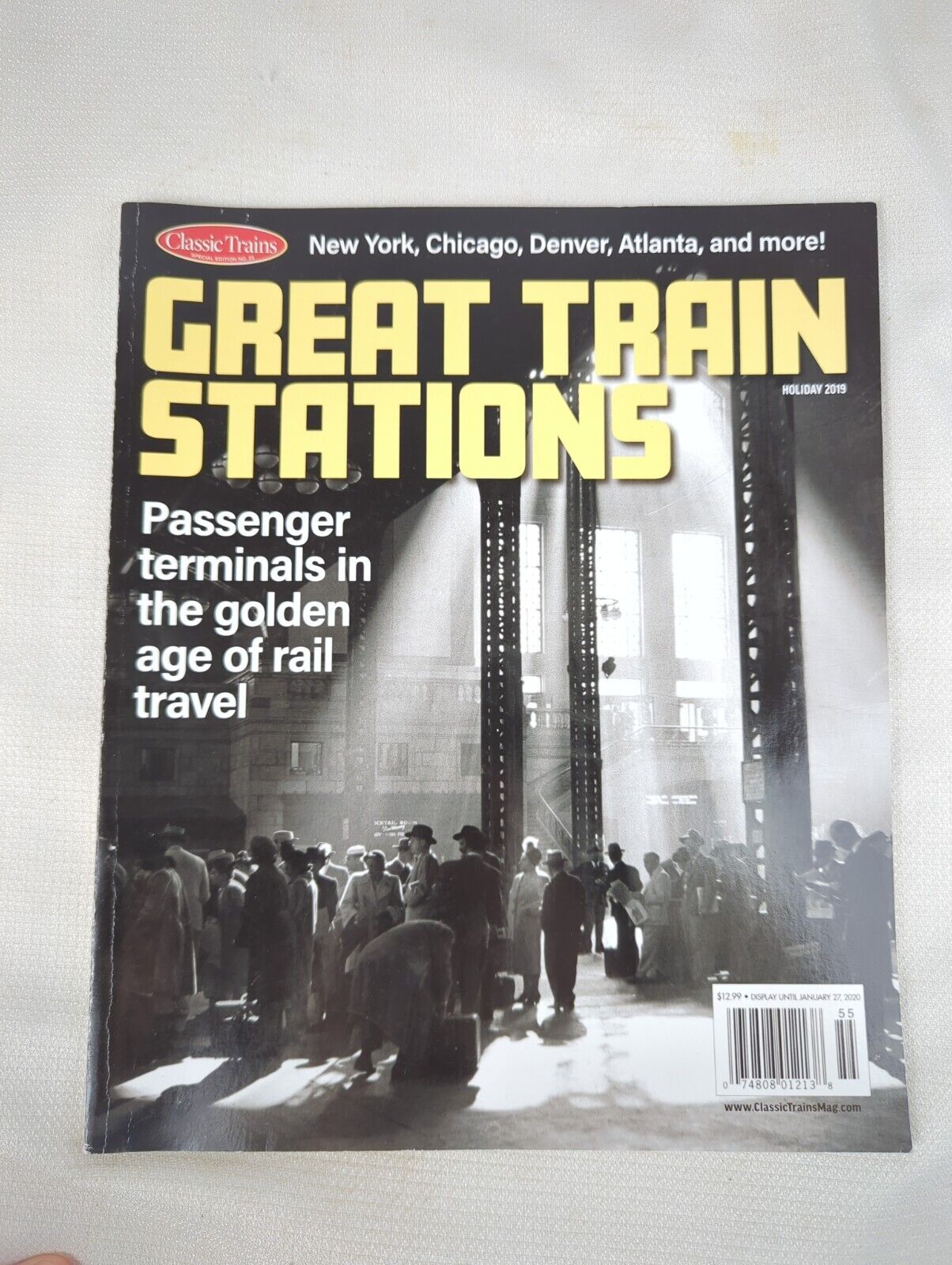 Classic Trains Magazine Holiday 2019 Special Great Train Stations
