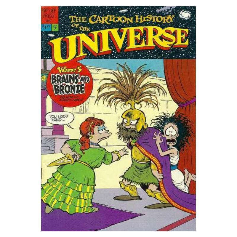 Cartoon History of the Universe (1987 series) #5 in NM. Rip Off Press comics [h]