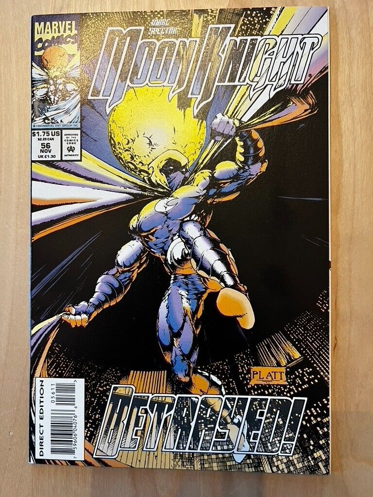 Marc Spector: Moon Knight #56 - Marvel Comics November 1993 - Platt