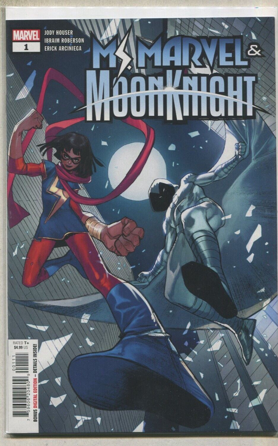 Ms. Marvel & Moon Knight #1 NM    Marvel Comics CBX2