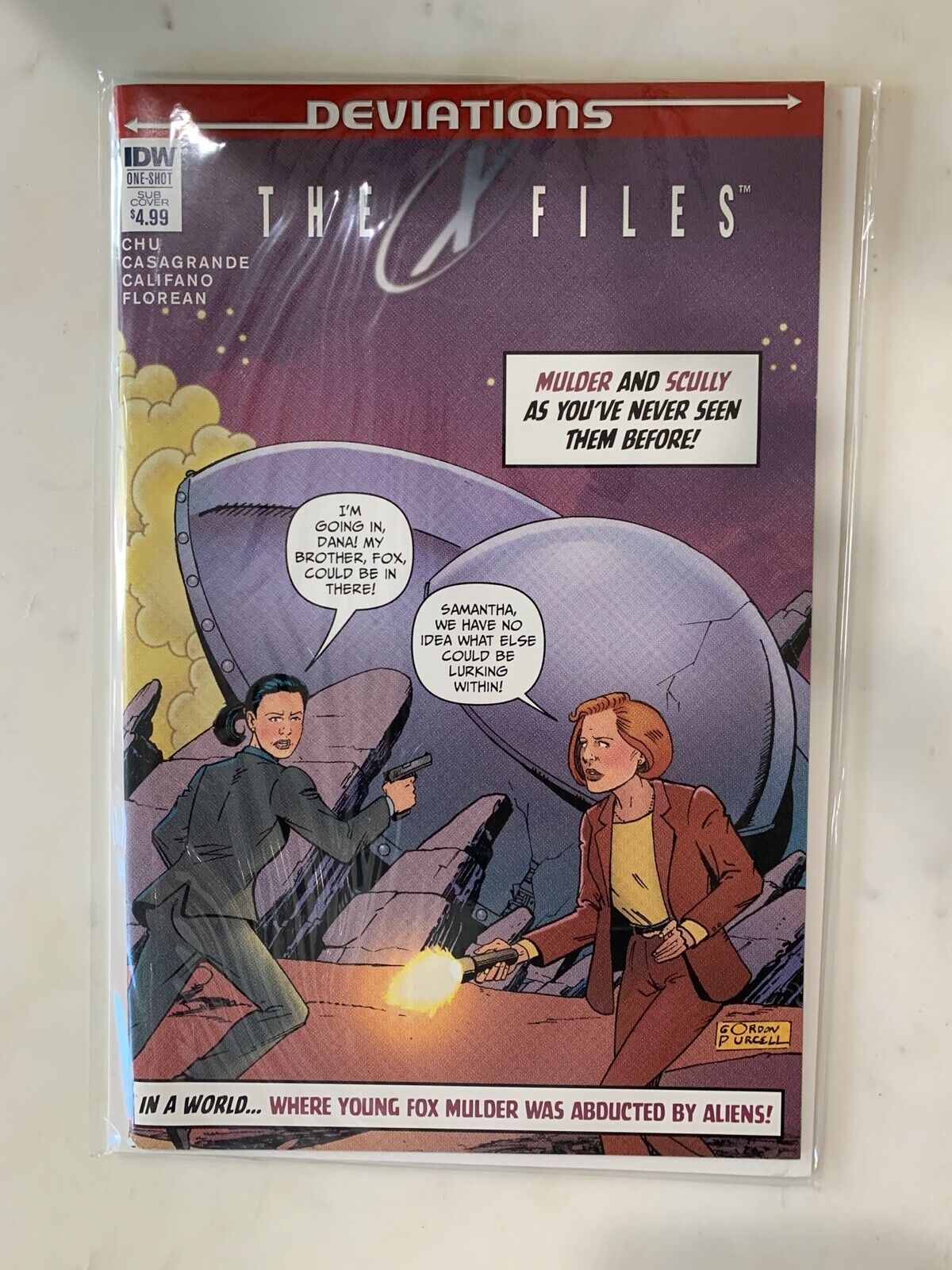 The X Files Deviations: One-Shot (Subscription Cover) 