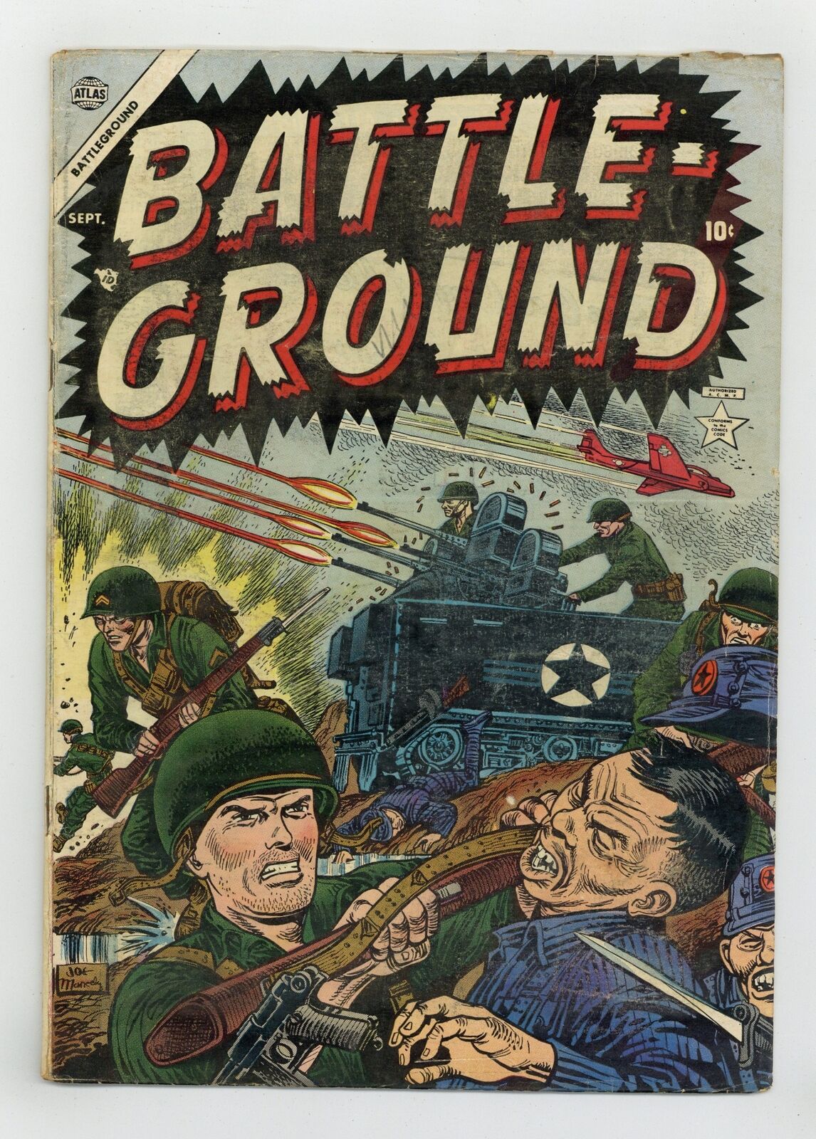 Battle Ground #1 GD 2.0 1954