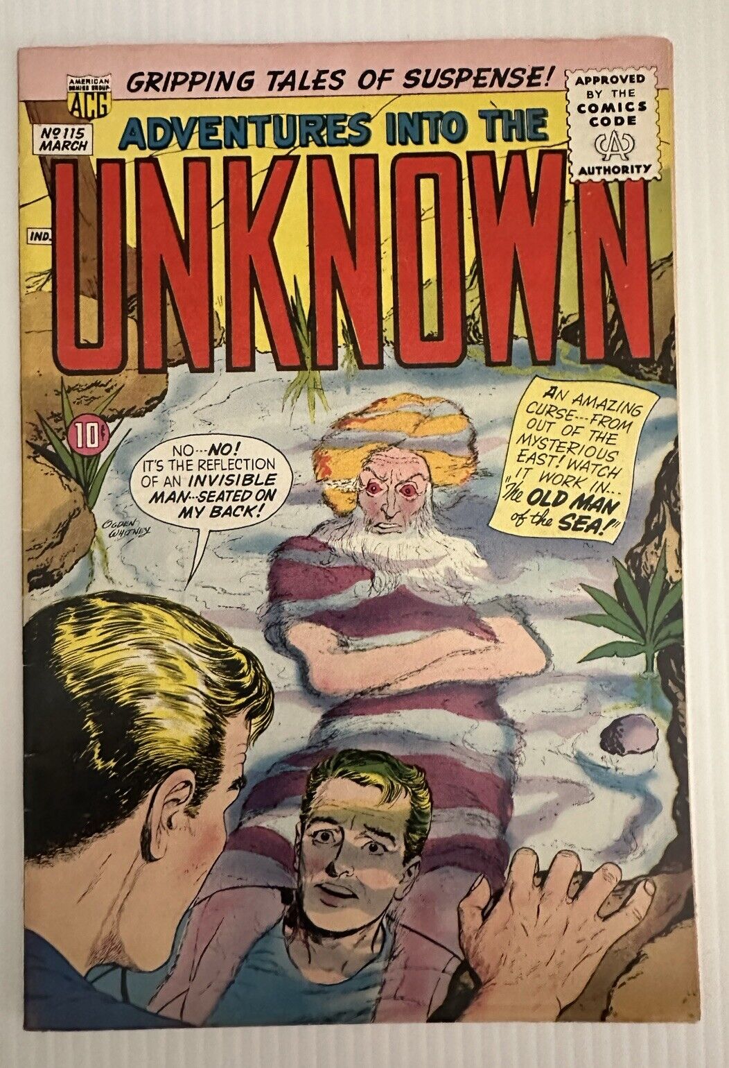 Adventures Into The UNKNOWN #115 1960 (VF) Silver Age ACG