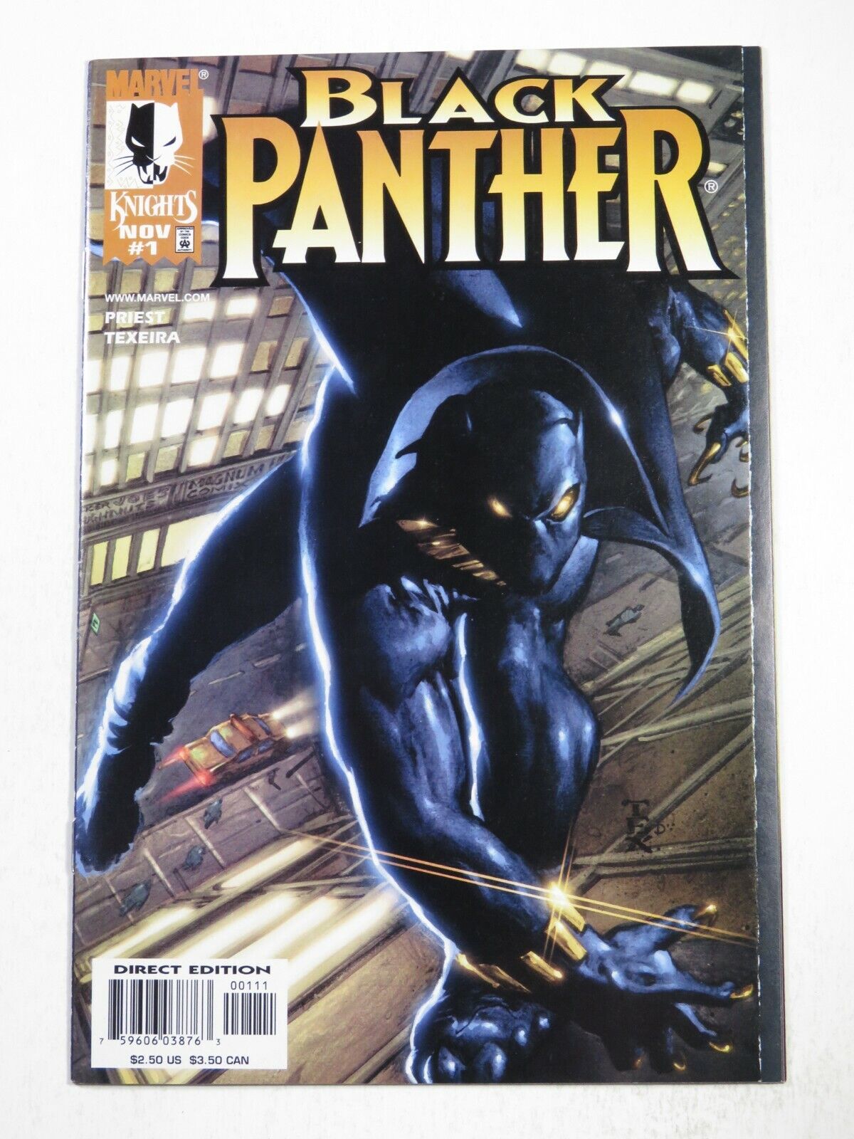 Black Panther #1 Marvel Knights 1998 Very Nice 1st Issue