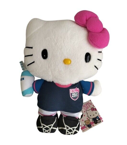 Hello Kitty Calpis Soccer Uniform Plush 7.8” Sanrio 2012