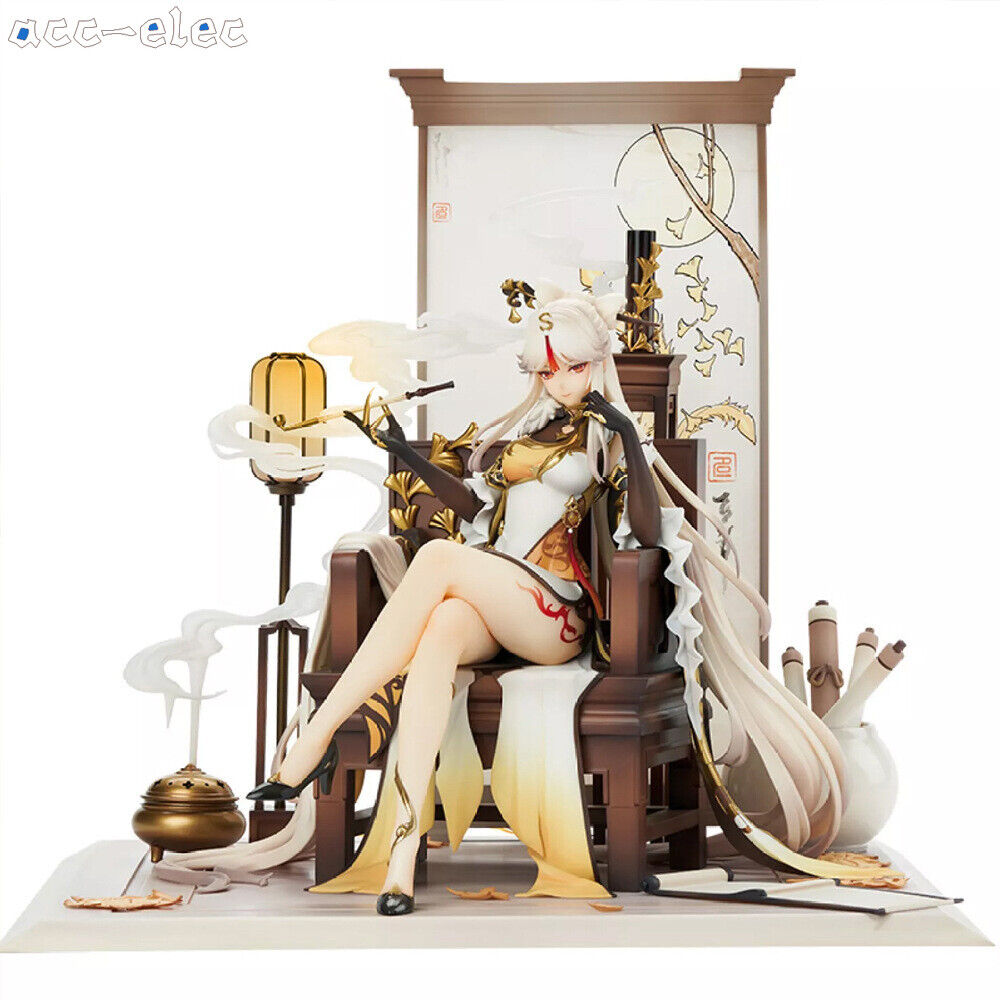 Anime Genshin Impact Ningguang 1/7 Scale PVC Figure Statue Toy New IN Box 18cm
