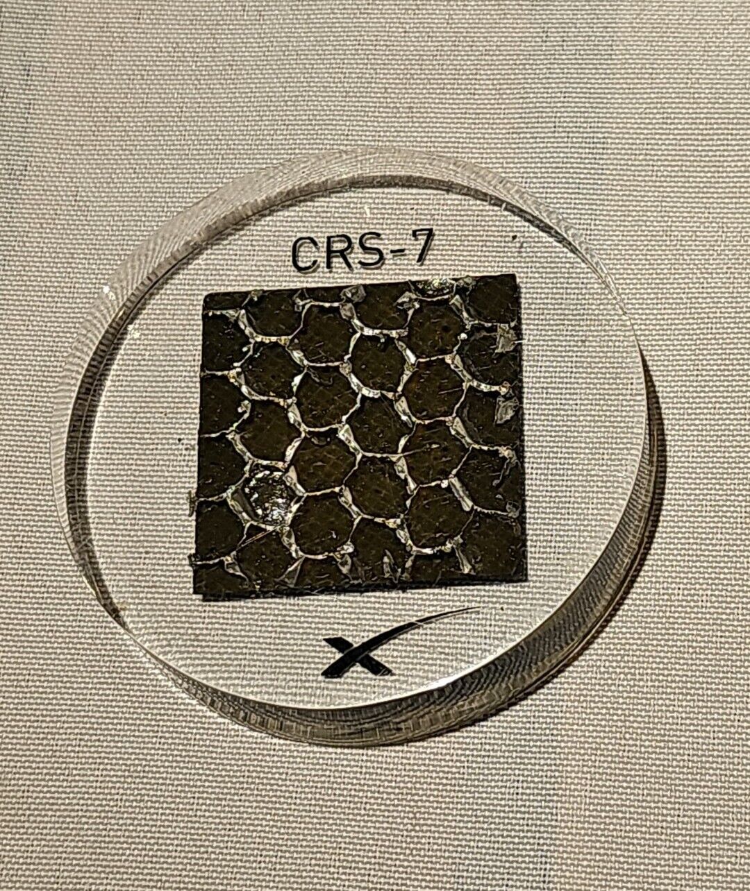 ​SpaceX CRS-7 Dragon Solar Cell Array Paperweight