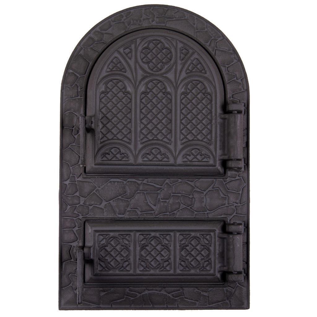 Cast Iron Furnace Fire Door Clay Bread Oven Doors Pizza Stove Fireplace Grill