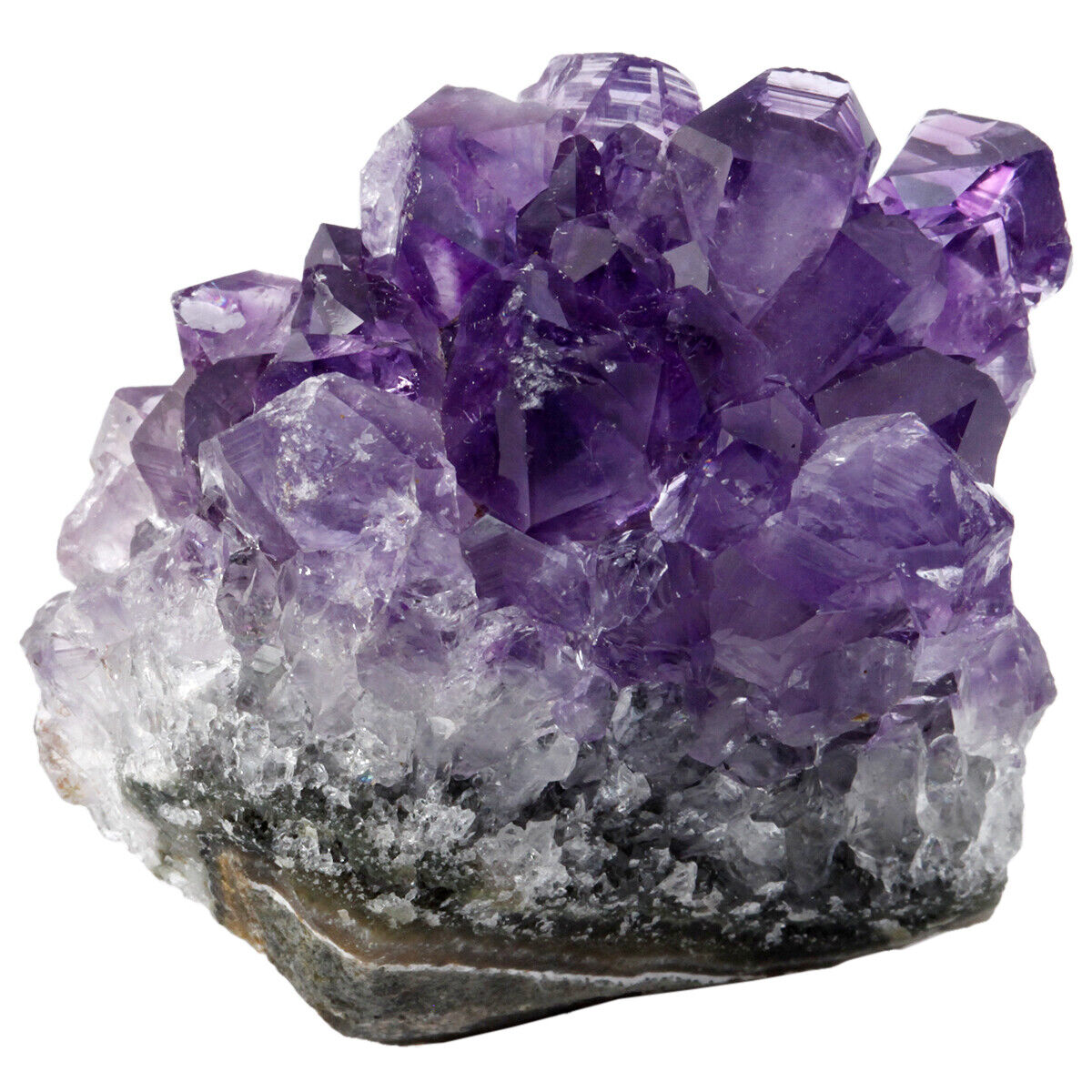 Natural Amethyst Quartz Crystal Cluster Druzy Geode Specimen Stone Gemstone