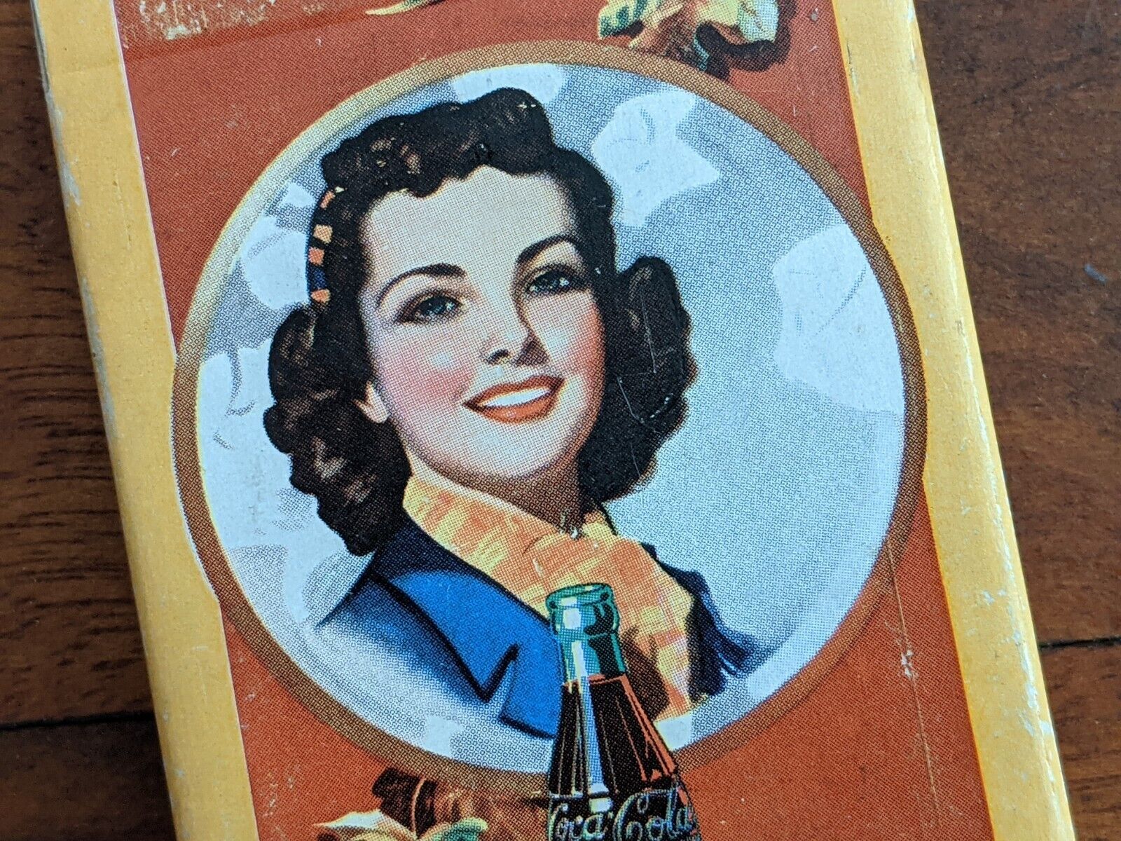 SeaLeD NeW VinTagE 1943 WW2 DrinK COCA-COLA PLAYING CARDS Refreshes TAX STAMP