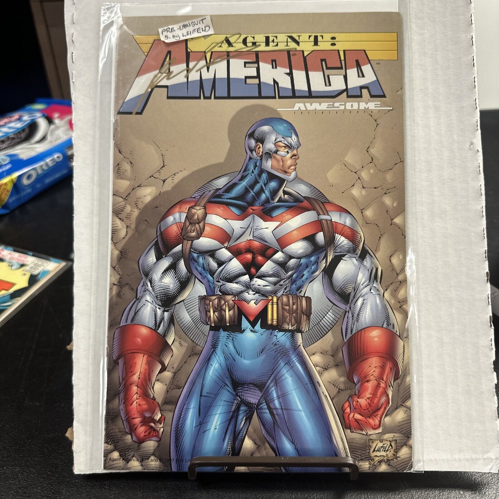 ‘Agent America’ / ‘The Coven’ Preview ~ Signed By Rob Liefeld - Awesome Comics