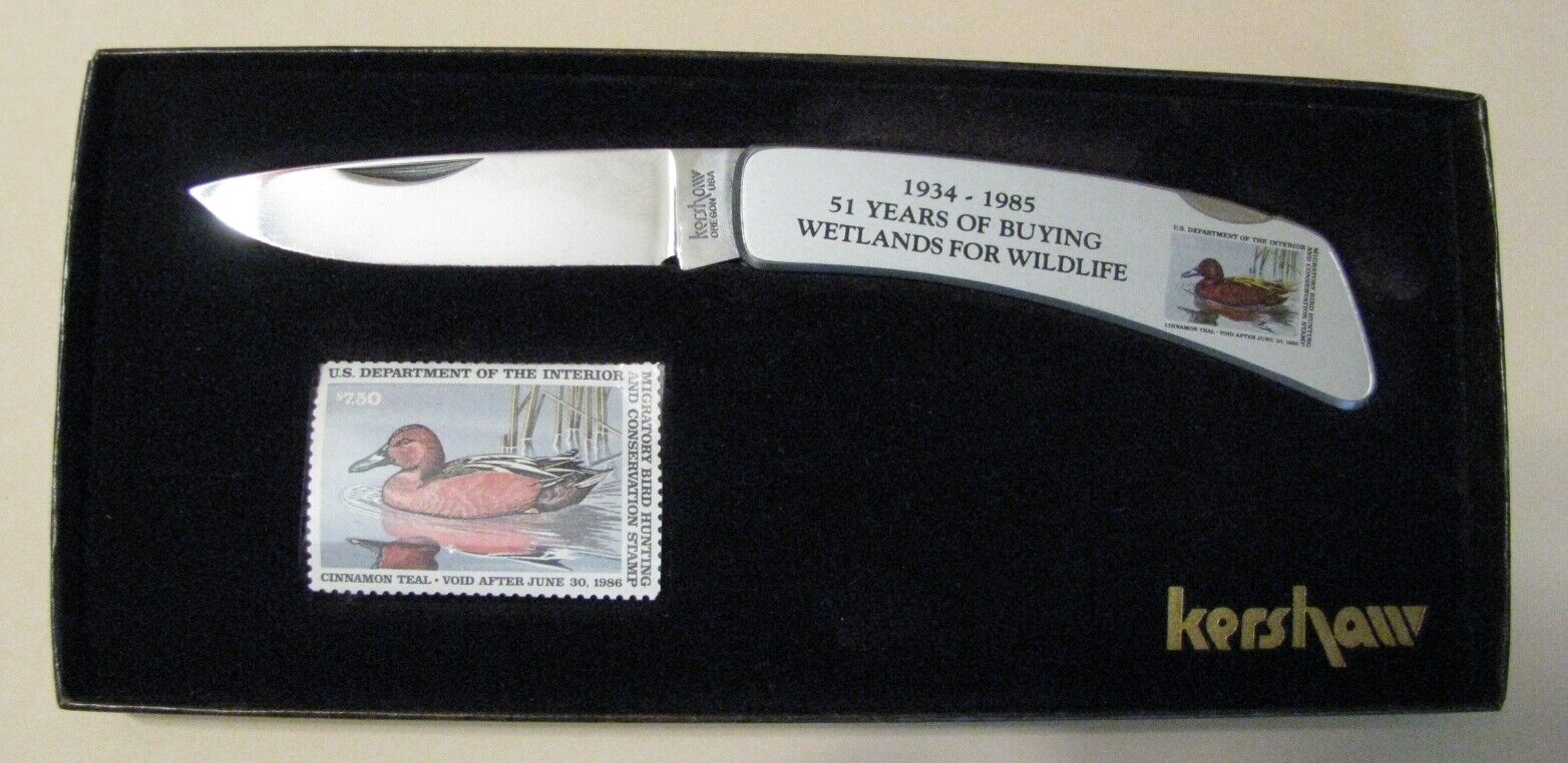 Kershaw 1934-1985 Wetlands Knife