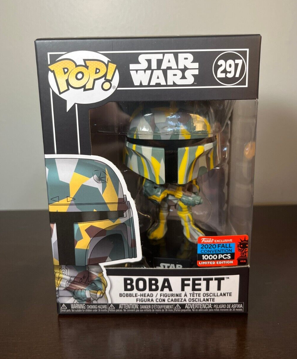 Funko Boba Fett NYCC Fall SHARED Exclusive (2020) - LE 1000pc Exclusive
