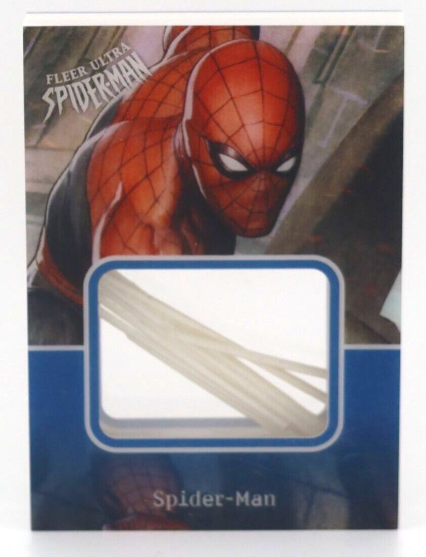 2017 Fleer Ultra Spider-Man Manufactured Webbing Card WEB1 /49