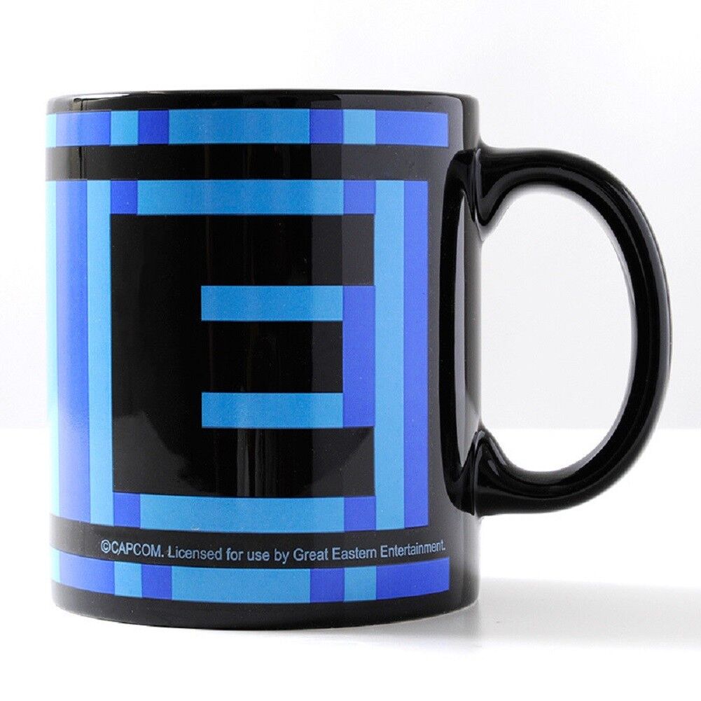 **Legit Cup** Megaman Mega Man Anime Energy E-Tank Blue Ceramic Coffee Mug #8368