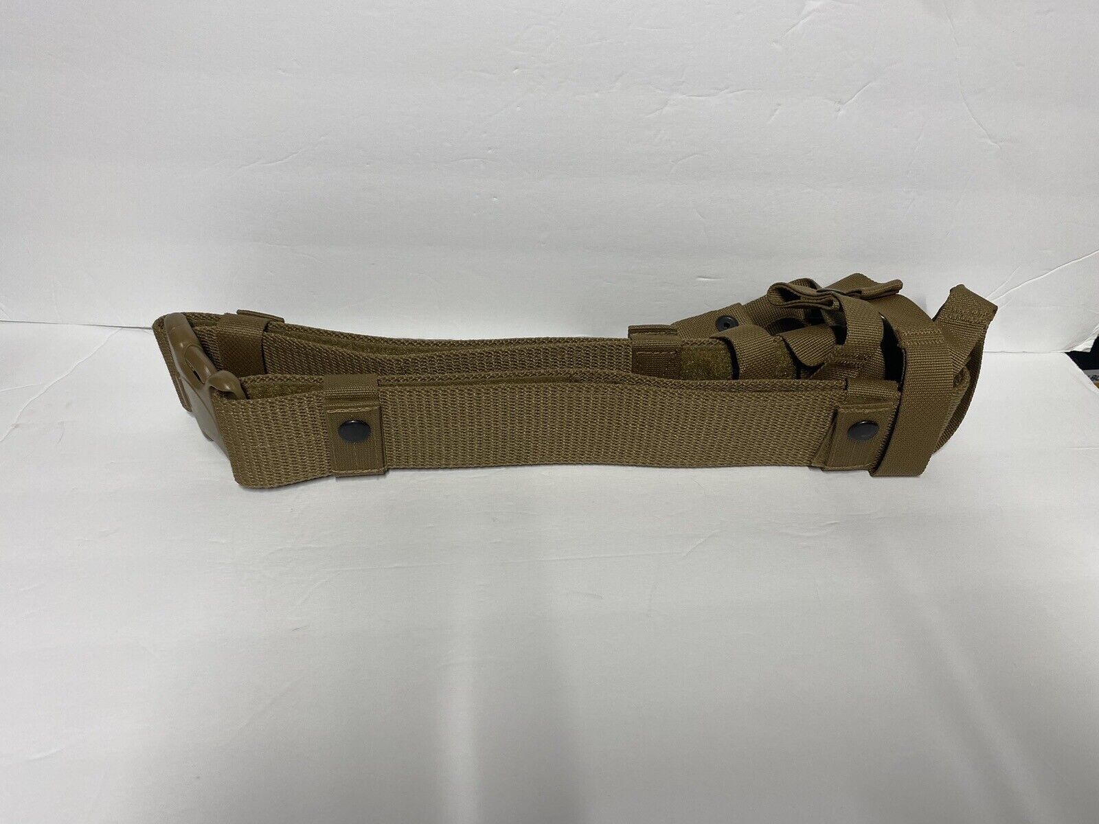 New Spec-Ops Load Bearing Battle Belt IBA Attachment Military Coyote Tan Police
