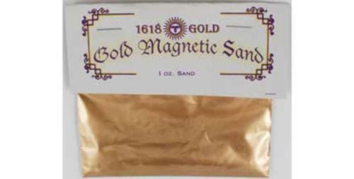 Gold Magnetic Sand (Lodestone Food) 1oz bag by 1618 Gold