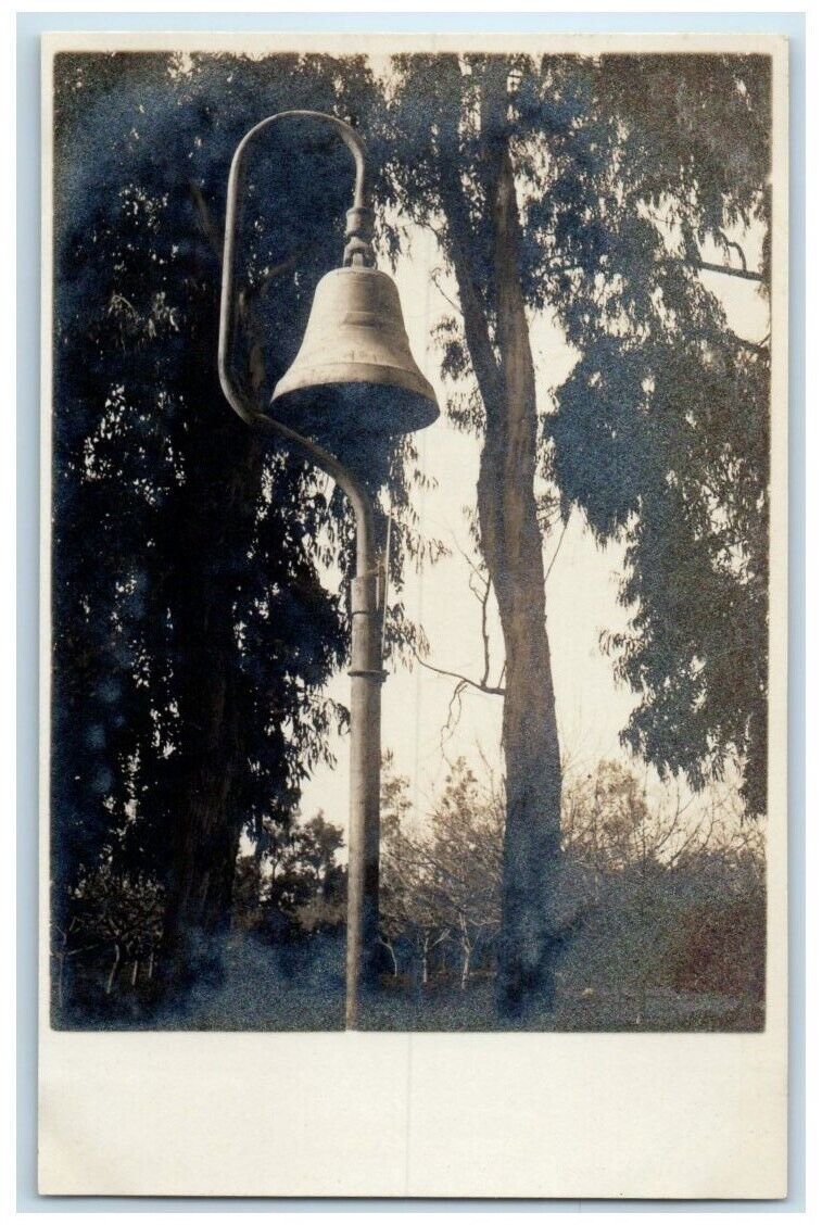 c1910's El Camino Mission Bell View California CA RPPC Photo Posted Postcard