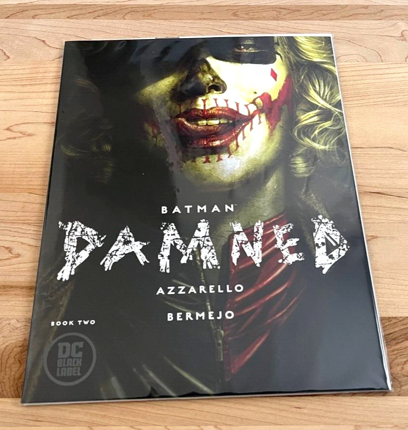 Batman Damned #2 -Lee Bermejo Harley Cover- DC Comics Black Label- NM Unread