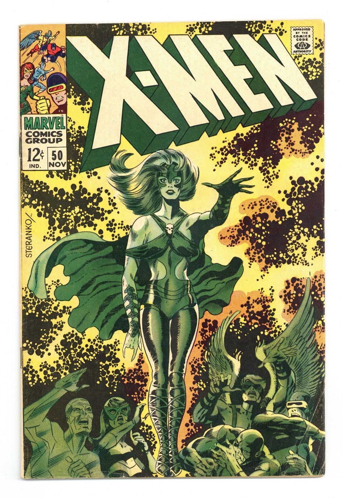 Uncanny X-Men #50 GD/VG 3.0 1968