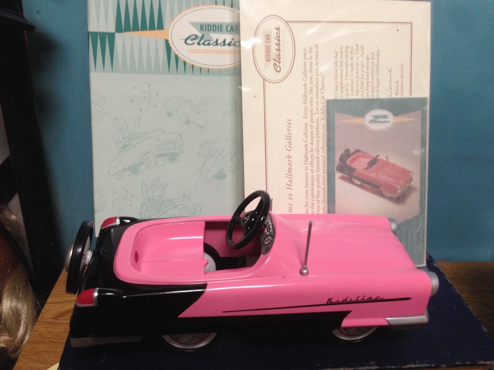 Hallmark Kiddie Car Pink 1956 \