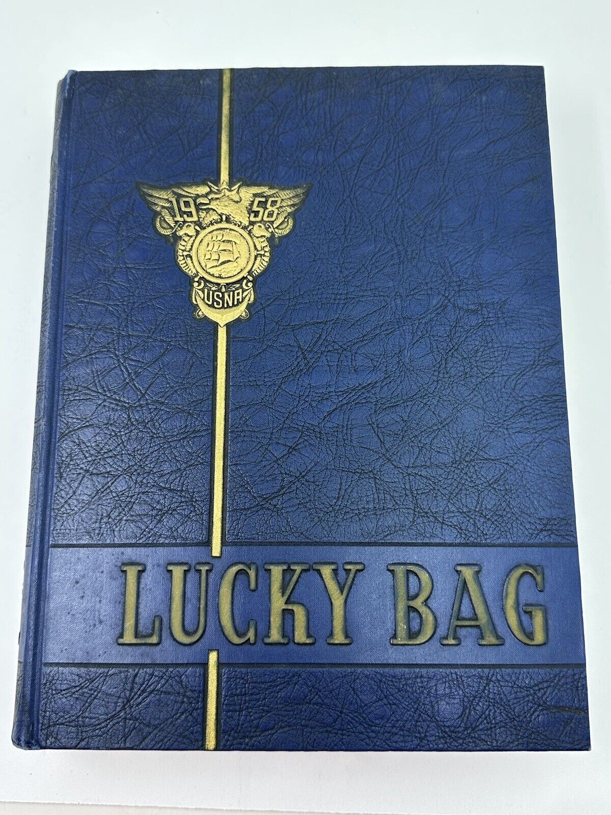 1958 US Naval Academy Yearbook Lucky Bag Navy Annapolis McCain Poindexter USNA