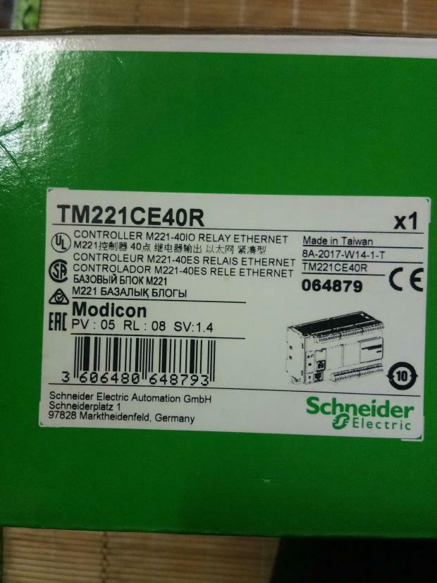 1pcs New Schneider TM221CE40R controller