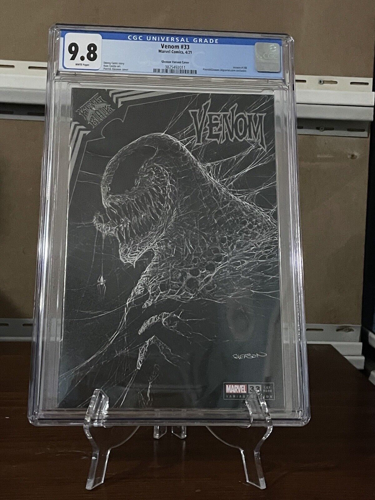 9.8 Venom #33 Variant Patrick Gleason CGC 9.8
