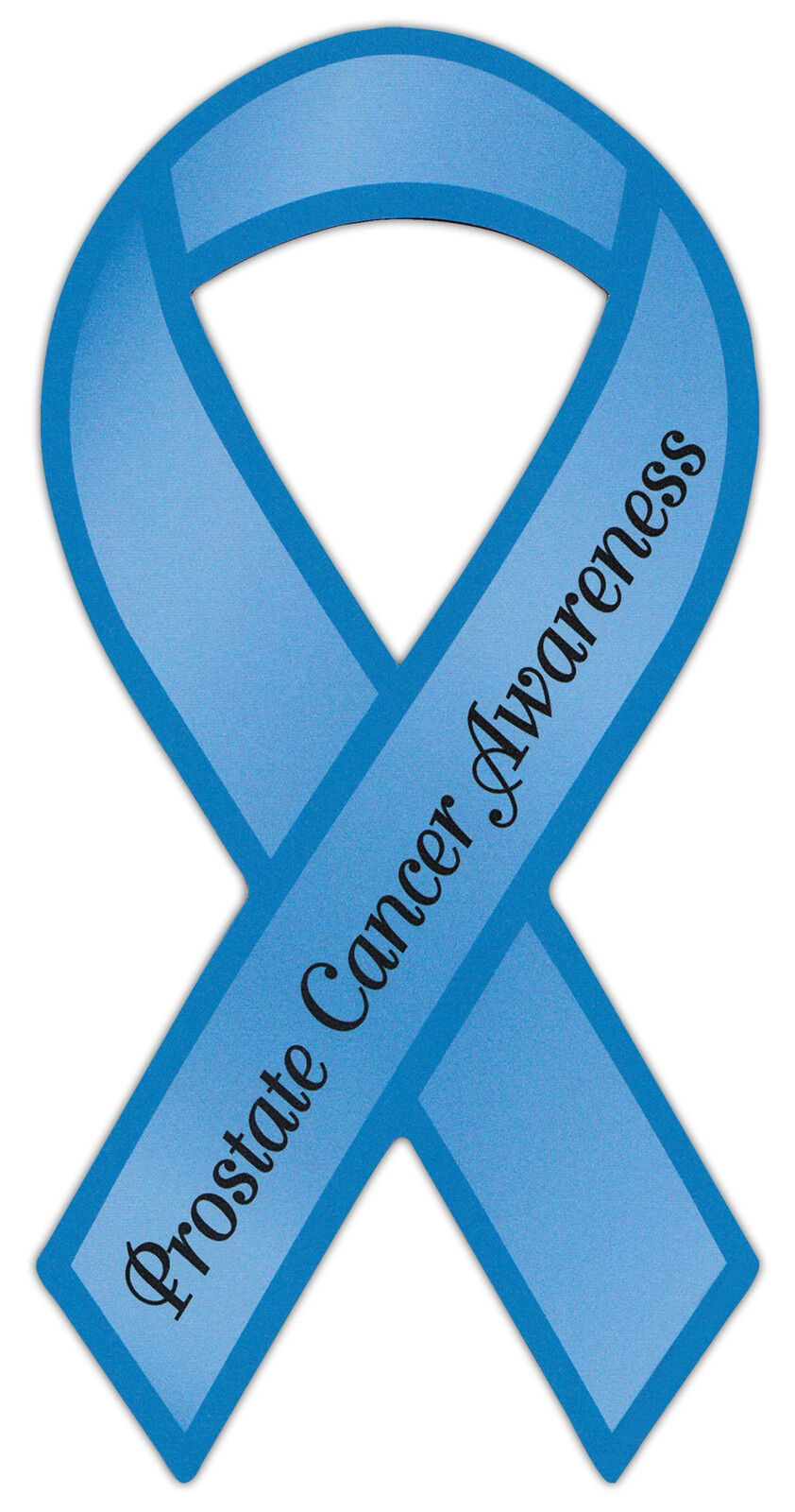 Ribbon Awareness Support Magnet - Prostate Cancer - Cars, Trucks, Refrigerator