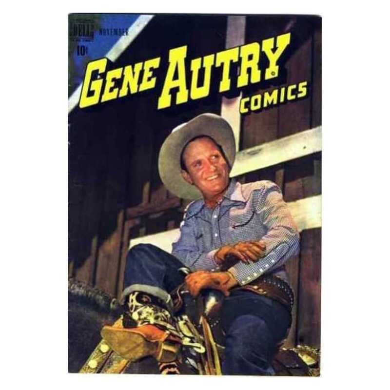 Gene Autry Comics (1946 series) #21 in Fine condition. Dell comics [z.