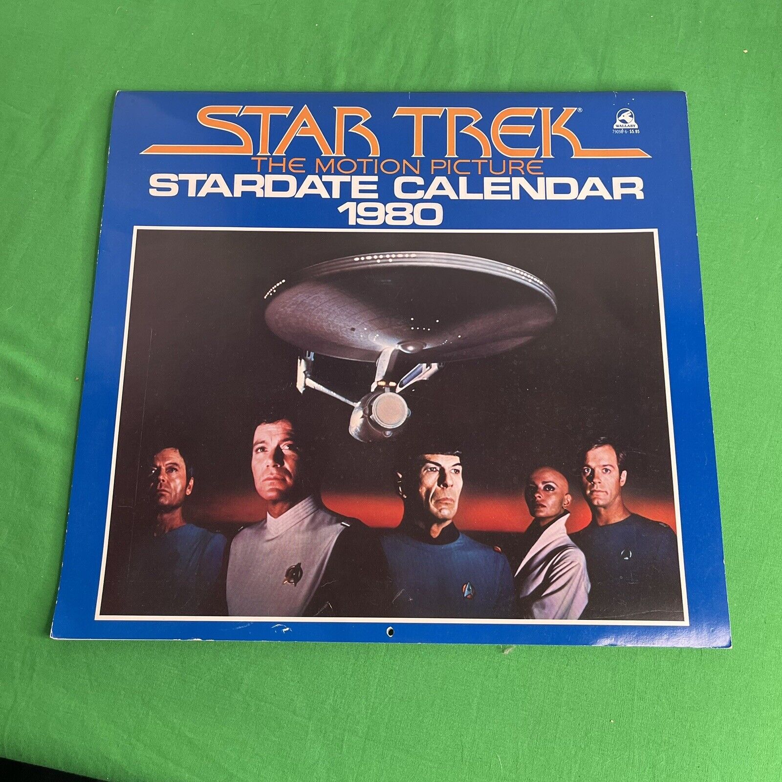 Vintage Star Trek The Motion Picture StarDate Calendar 1980
