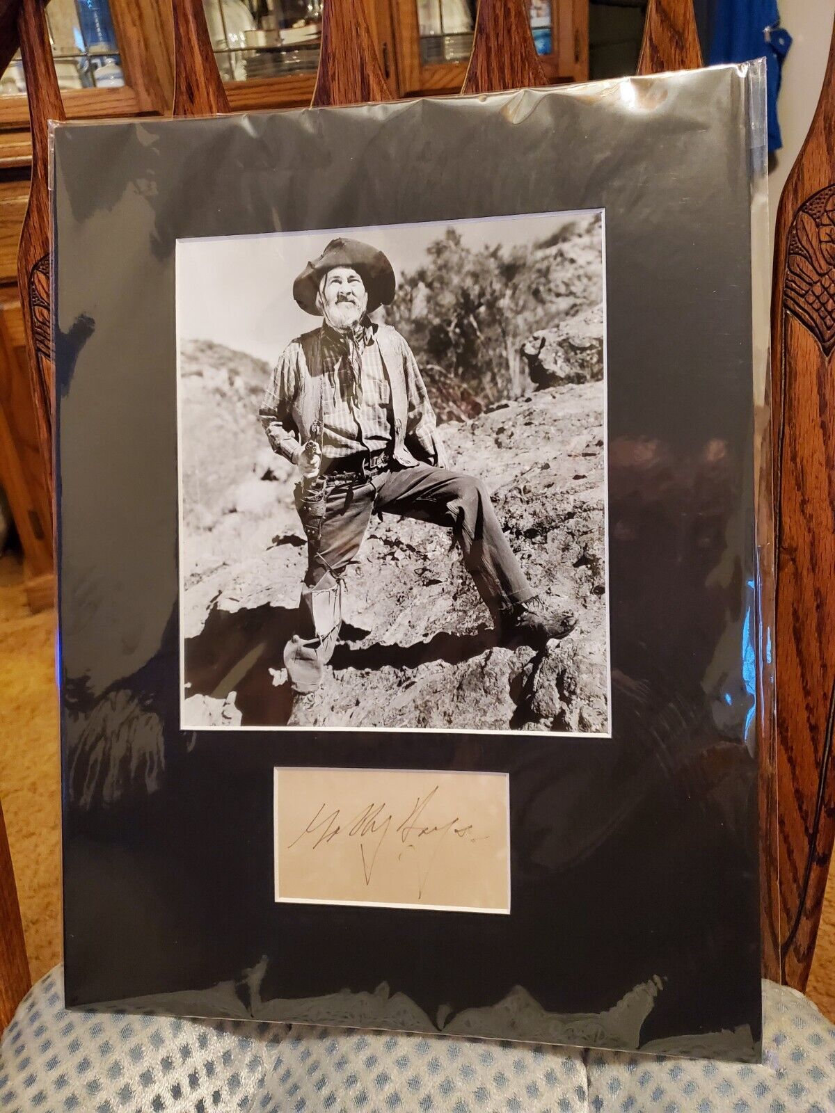 GABBY HAYES  AUTOGRAPH