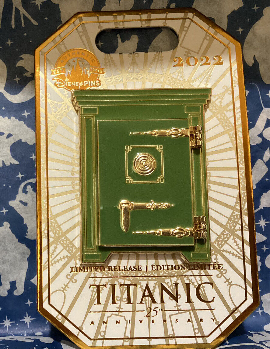 Disney 2023 - Titanic 25th Anniversary Heart Of The Ocean Pin *Limited Release*,