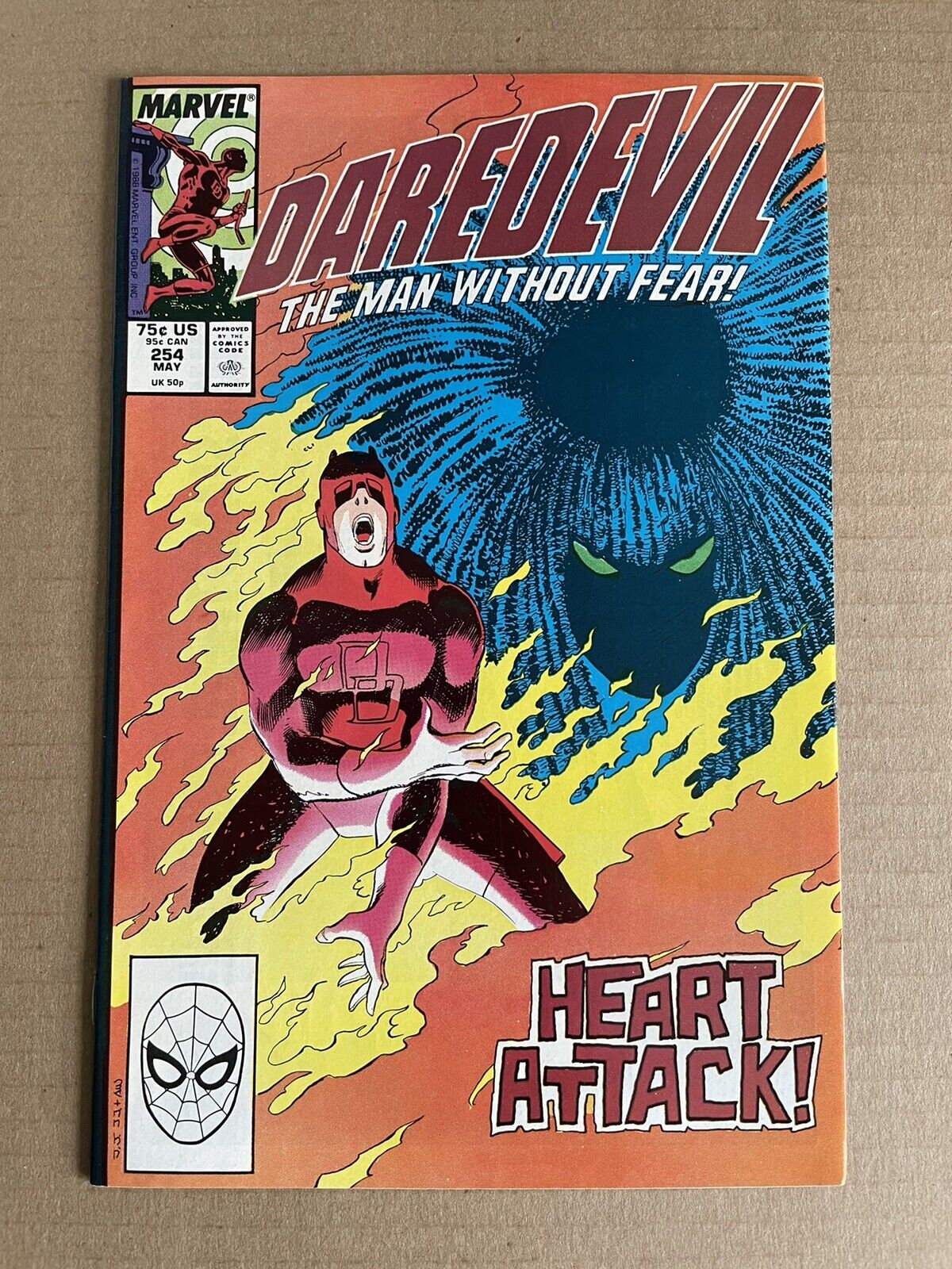 Daredevil #254 Origin & 1st Appearance Of Typhoid Mary Marvel Comics