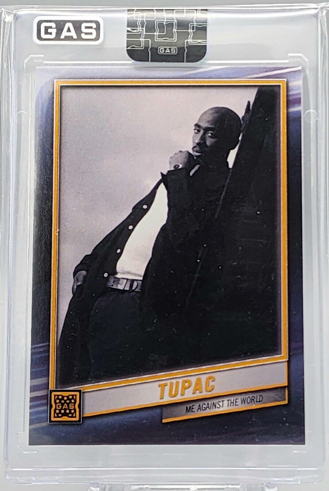 2023 Gas Trading Cards Tupac Shakur 2Pac Me Against The World Album Card #3